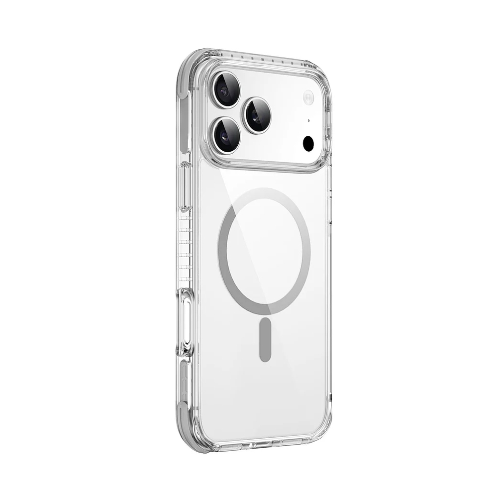 Чехол силиконовый WiWU Magsafe Hybrid Ultra 3D для iPhone 17 Pro HCC-203 (Серый)
