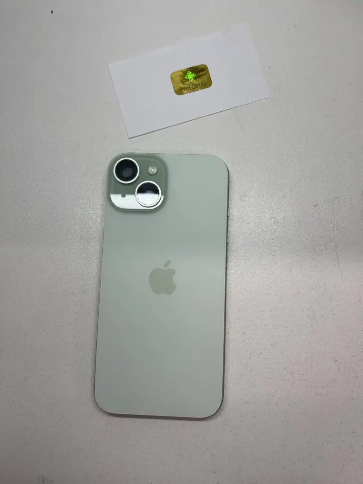 Корпус для iPhone 15 (A3090) (Sim) Зеленый с разбора