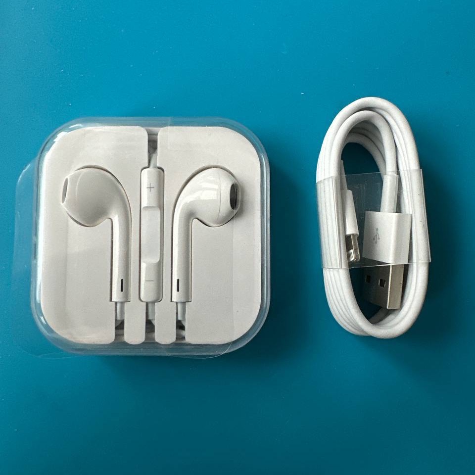 Наушники+провод ( usb lightning) (КОПИЯ)