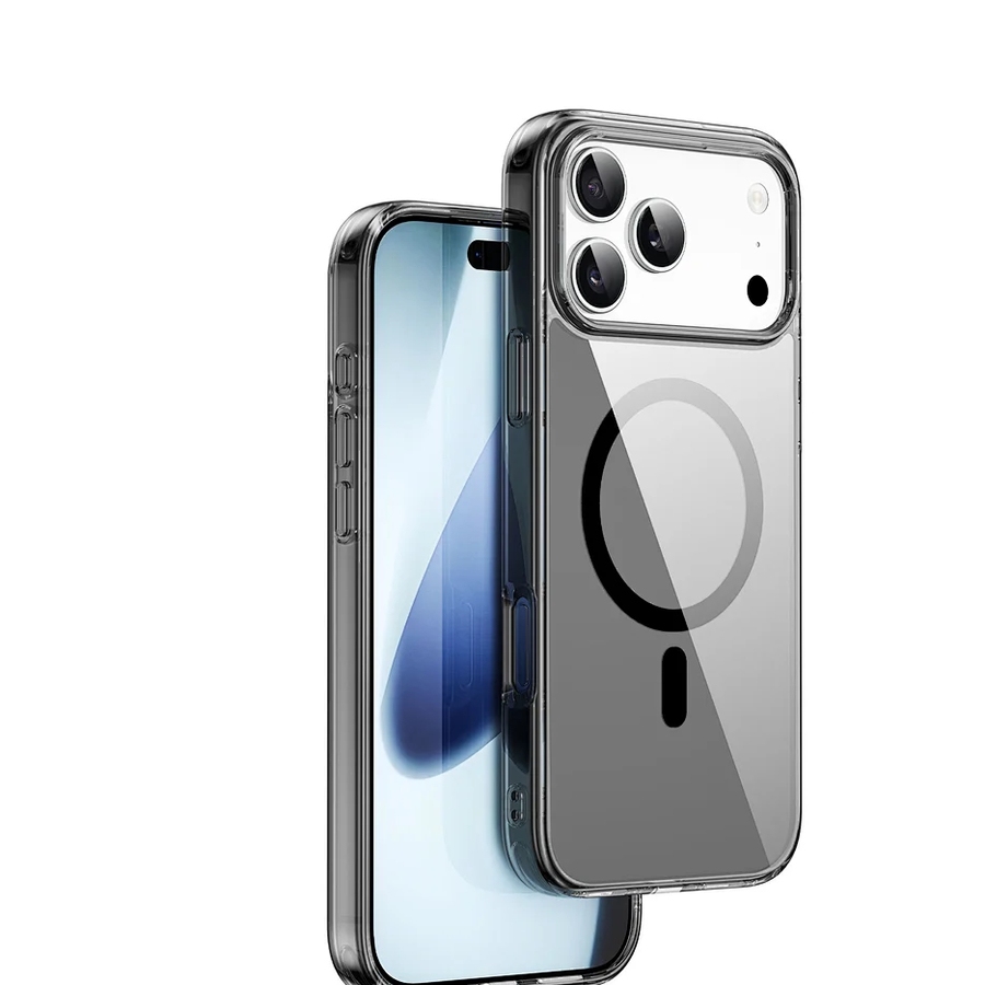 Чехол силиконовый WiWU Magsafe iShield Pro для iPhone 17 Pro MCC-101 (Черный)