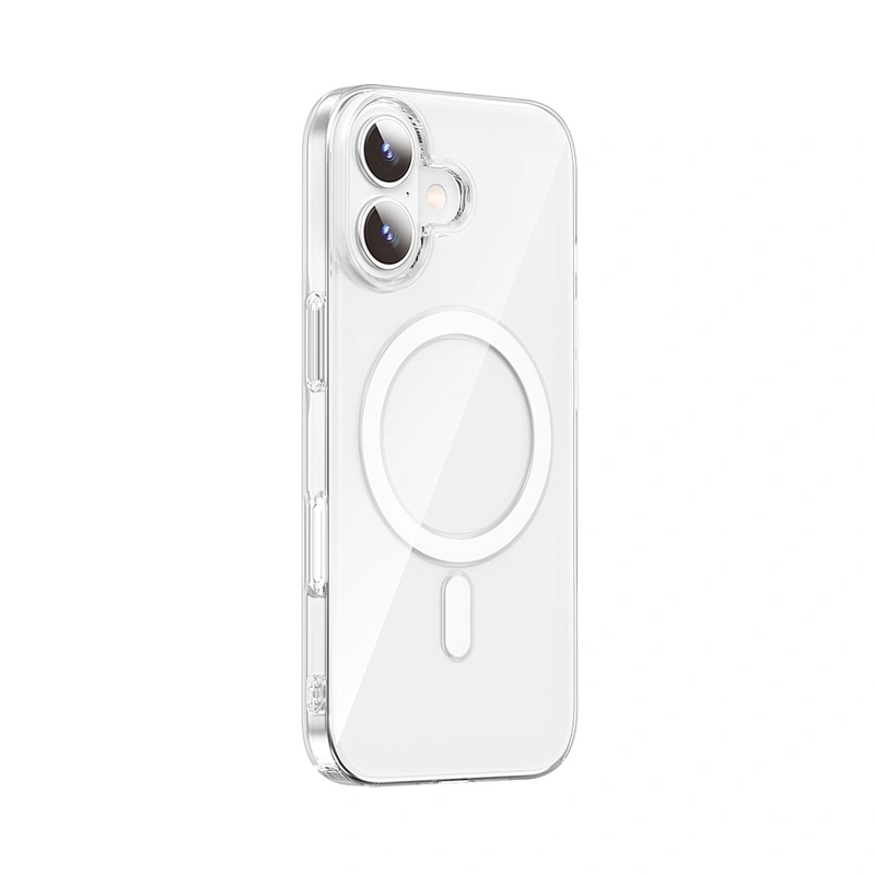 Чехол силиконовый WiWU Magsafe invisible Pro для iPhone 17 YXK-207 (Прозрачный)