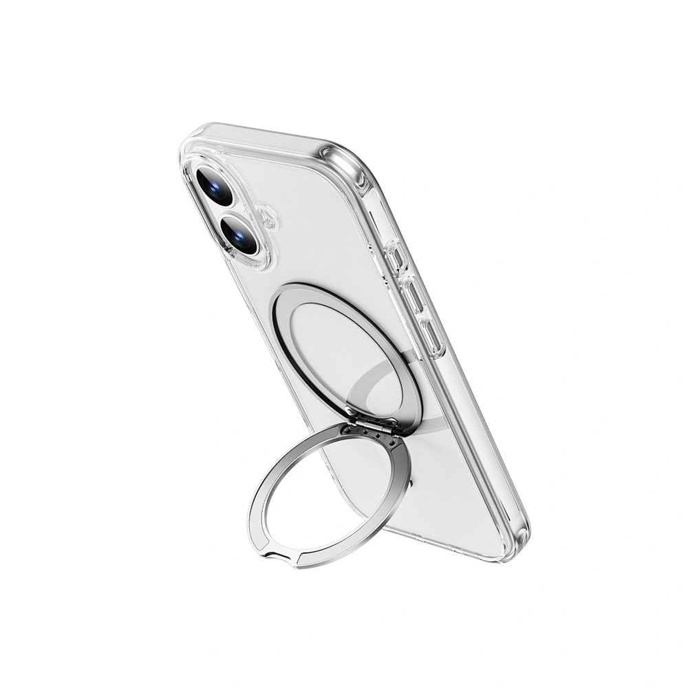 Чехол силиконовый WiWU Magsafe iShield Ultra для iPhone 17 (Прозрачный)