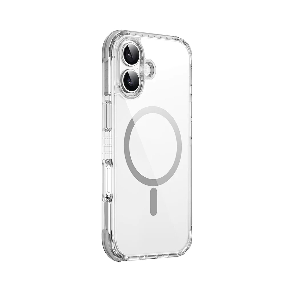 Чехол силиконовый WiWU Magsafe Hybrid Ultra 3D для iPhone 17 HCC-203 (Серый)