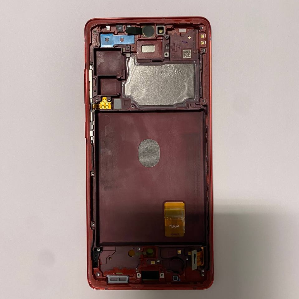 Дисплей Samsung Galaxy S20 FE/S20 FE 5G G780F/G781B Красный - OR 100% (SP)
