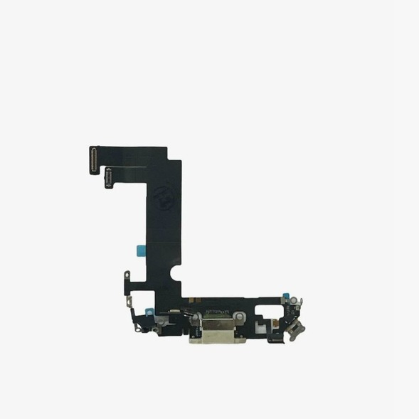 Шлейф с разъемом зарядки iPhone 12 mini Белый