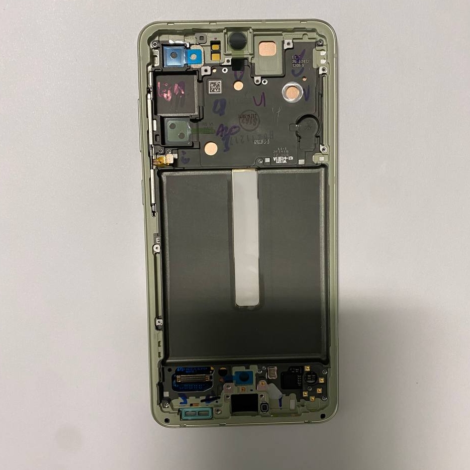 Дисплей Samsung Galaxy S21 FE G990 зеленый  ORIG 100% (SP)