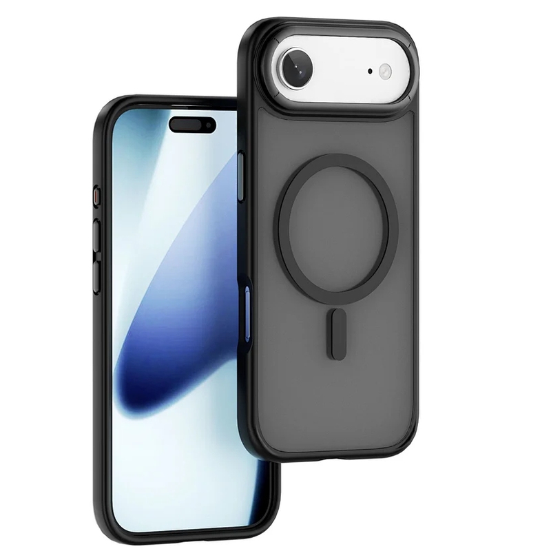 Чехол пластиковый WiWU MagSafe Armor Pro для iPhone 17 Air FGG-012 (Черный)