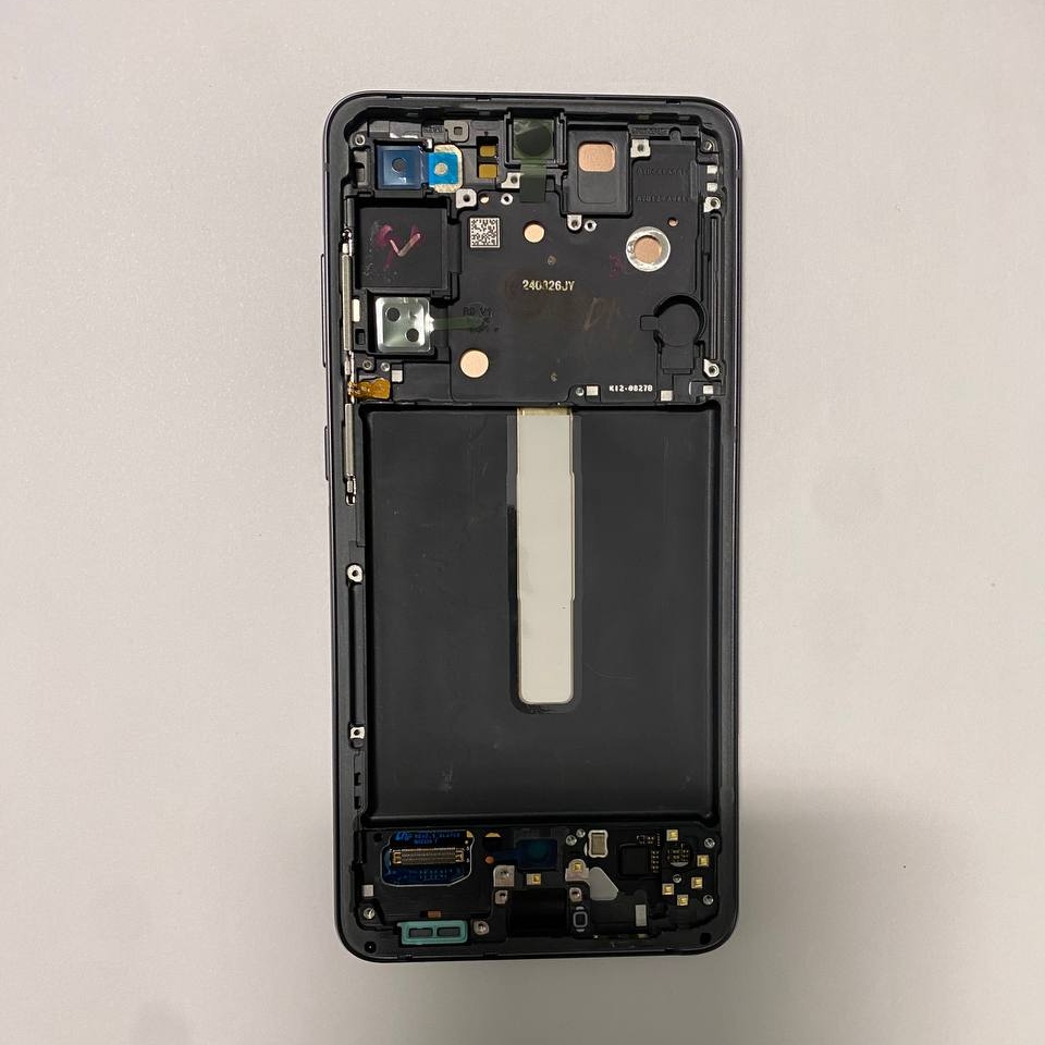 Дисплей Samsung Galaxy S21 FE G990 черный \ серый  ORIG 100% (SP)