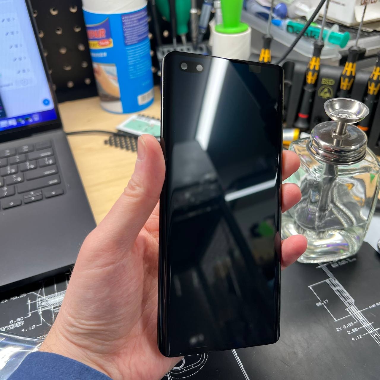 Дисплей Honor 30 Pro Plus переклейка 100% оригинал