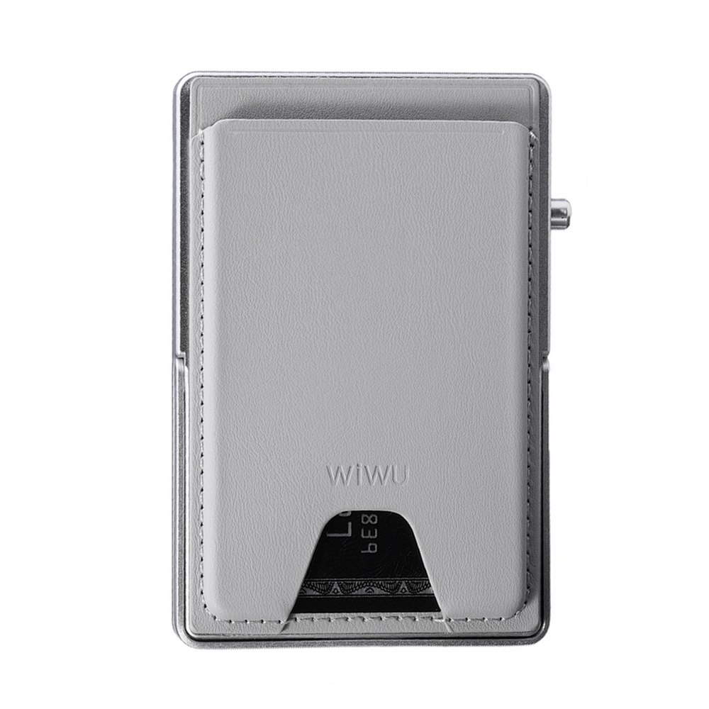 Держатель для карт WiWU Regal Magsafe Metal Stand MW-006 (Серый)