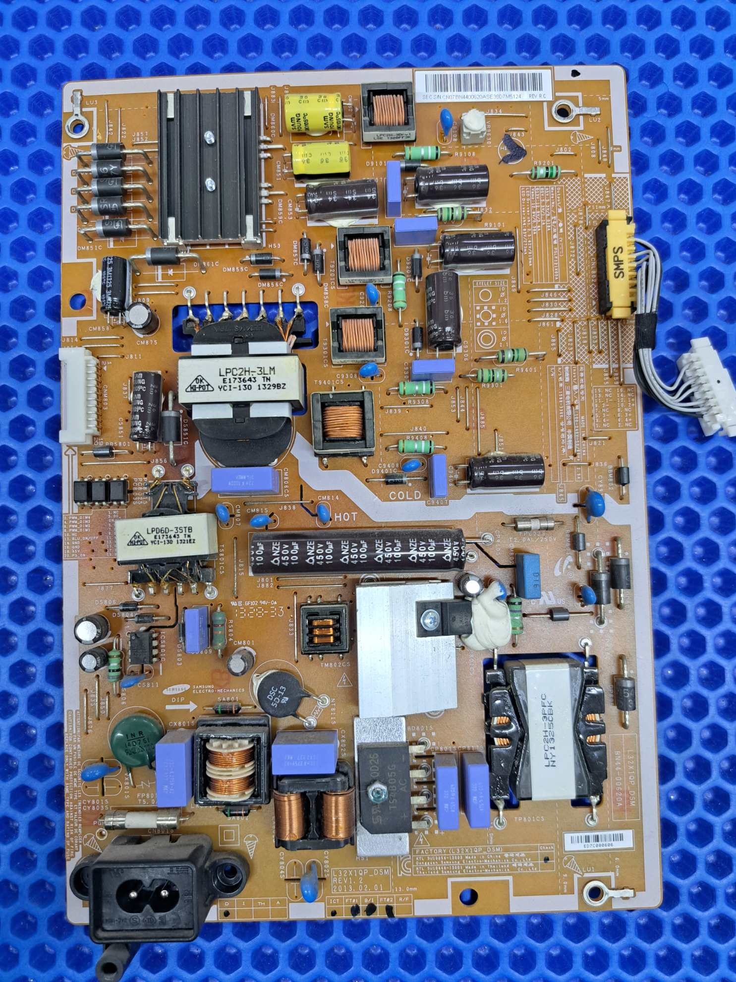 Плата питания BN44-00620a для телевизора samsung UE32F6100AK