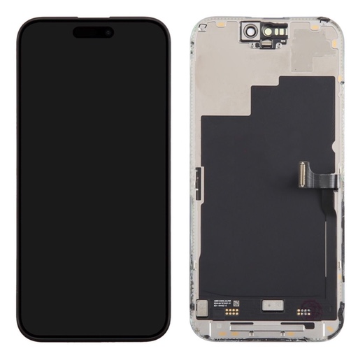 Дисплей для iPhone 15 Pro +тачскрин (Черный) (Снятый)