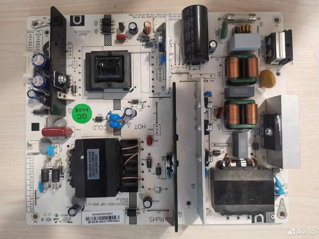 Блок питания для телевизора ch1160d-1mf 600-ube
