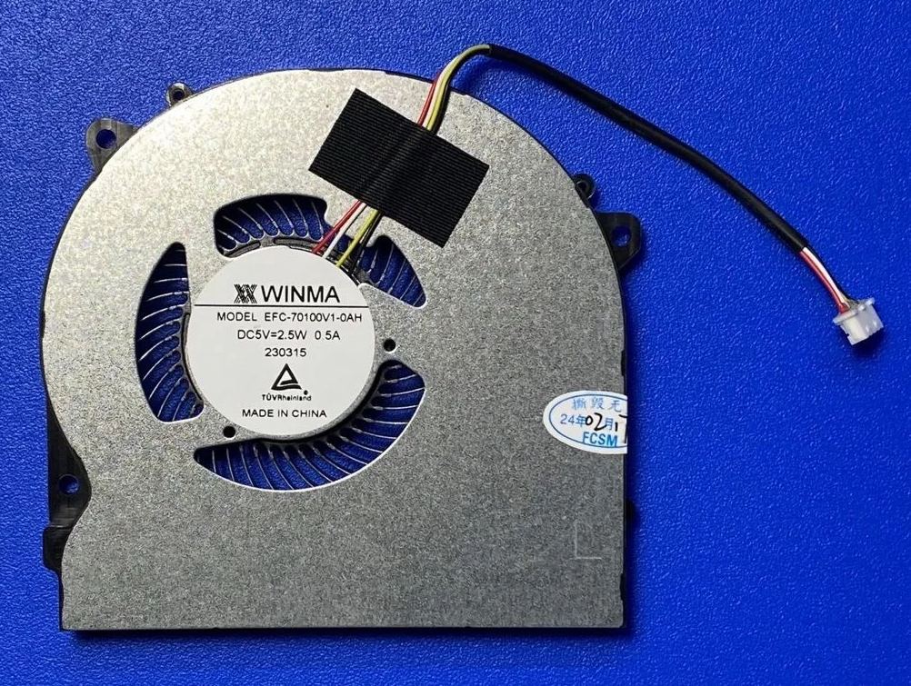 Кулер Winma EFC-70100V1-0AH для Maibenben X556 / Thunderobot 911 Plus