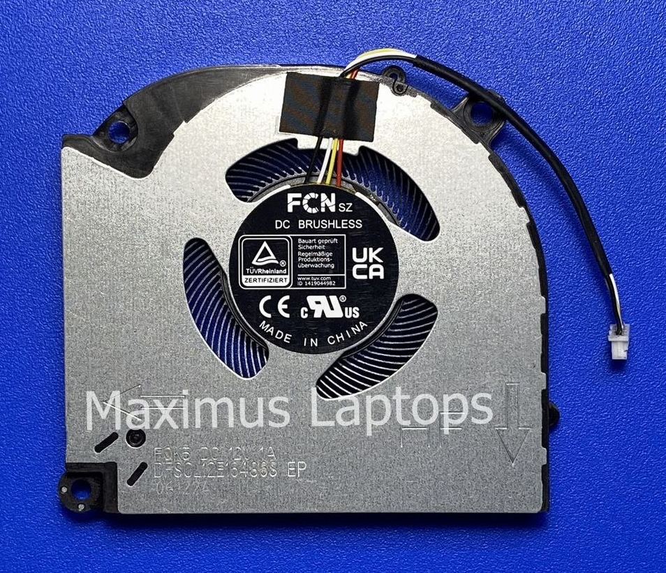 Кулер GPU DFSCL12E16486S-FQK5 для Clevo Medion Schenker Hasee