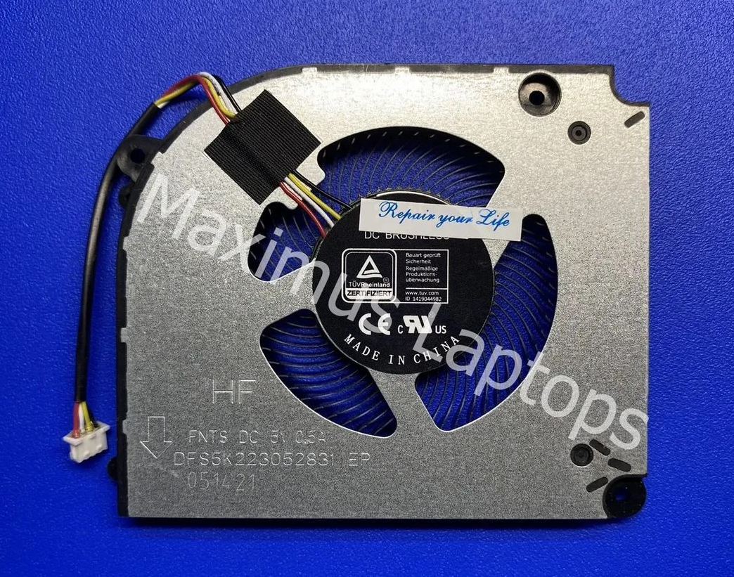 Кулер DFS5K223052831-FNTS для Machenike F117-7Plus  / F117-7B / L17 Gen11 Gen12