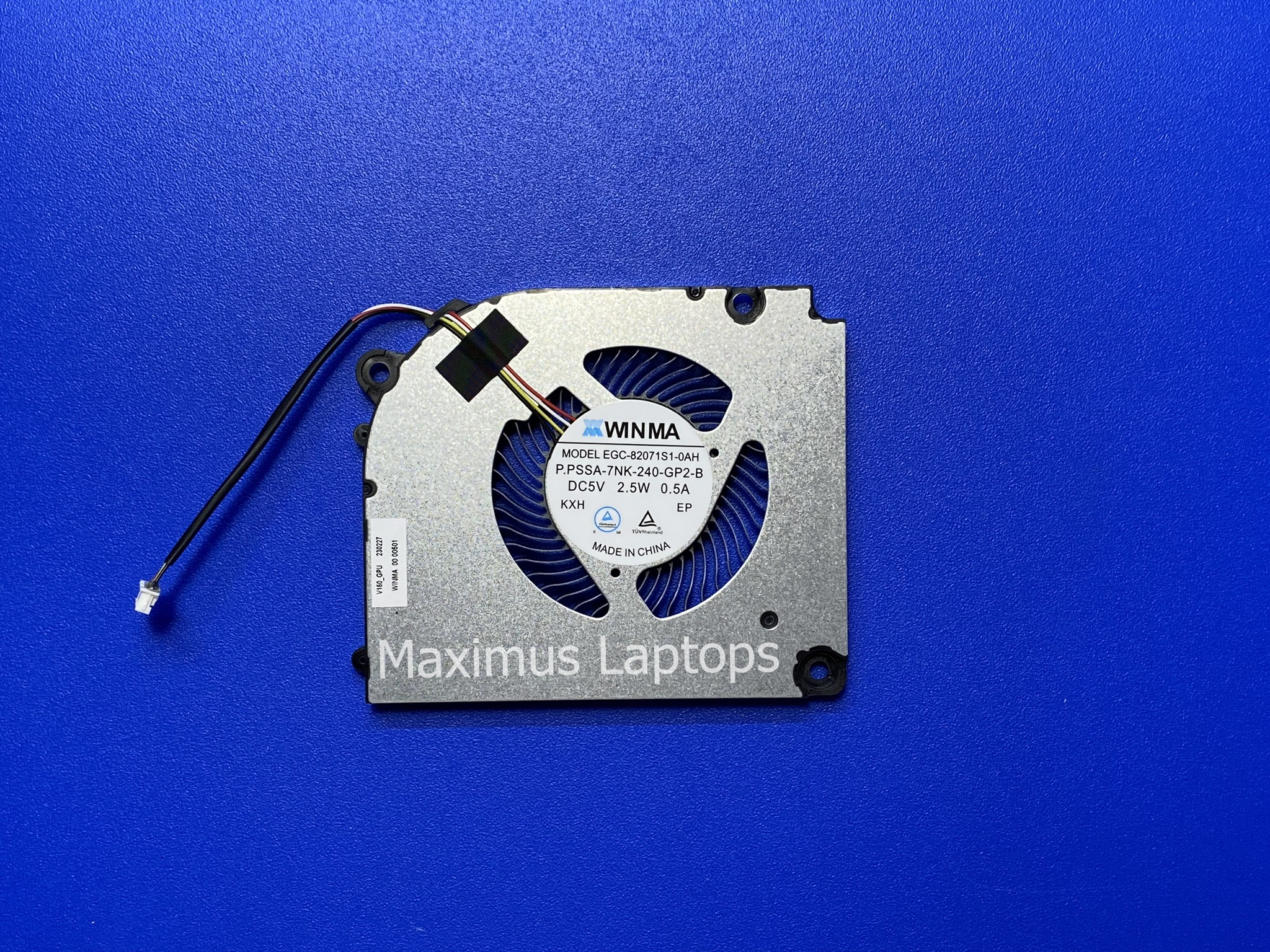 Кулер EGC-82071S1-0AH для Ardor; Thunderobot 911 Plus Pro; Machenike S15, S15С