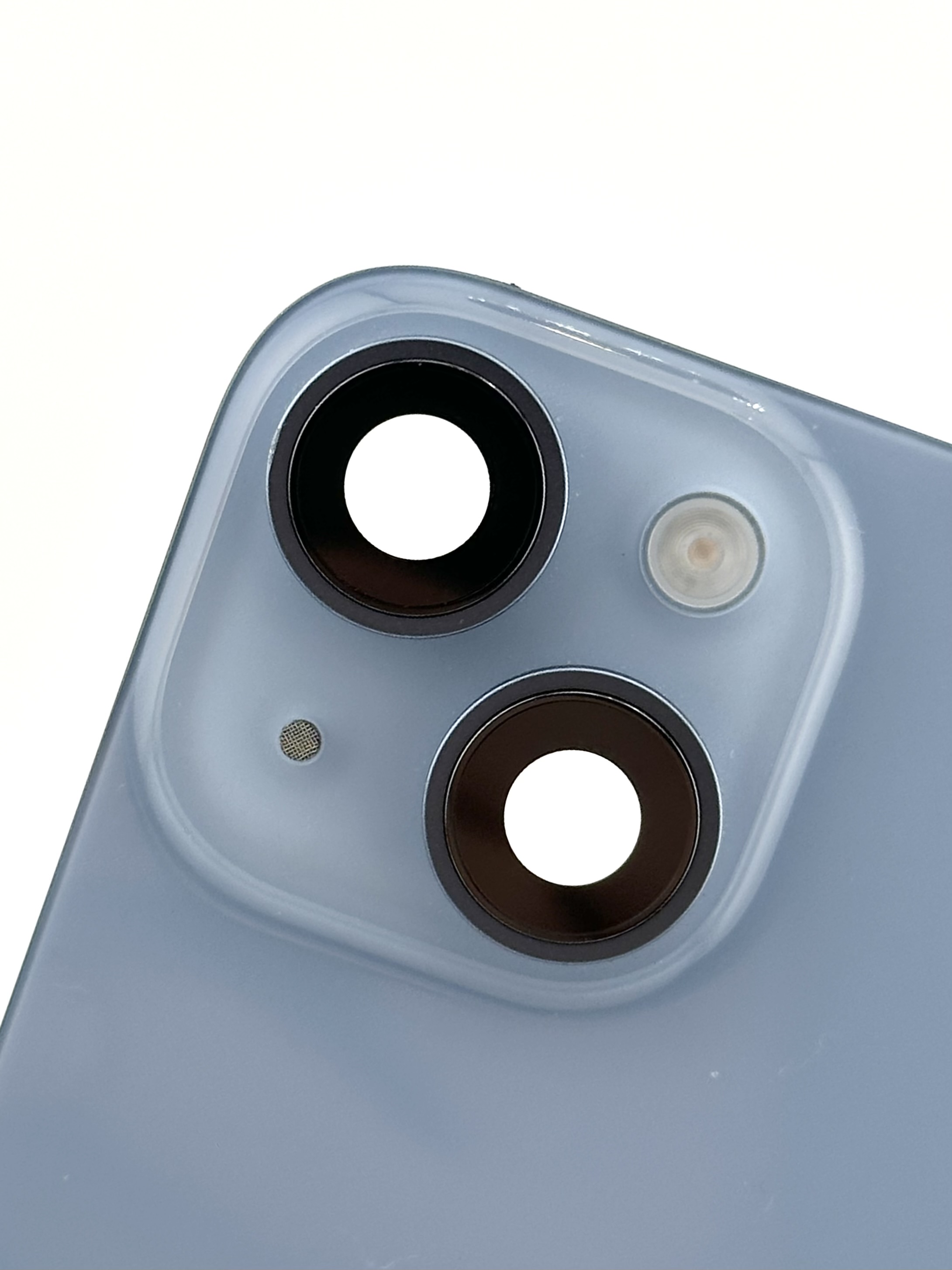 Оригинальная задняя крышка для iPhone 14 (Голубая) - Снятая с устройства