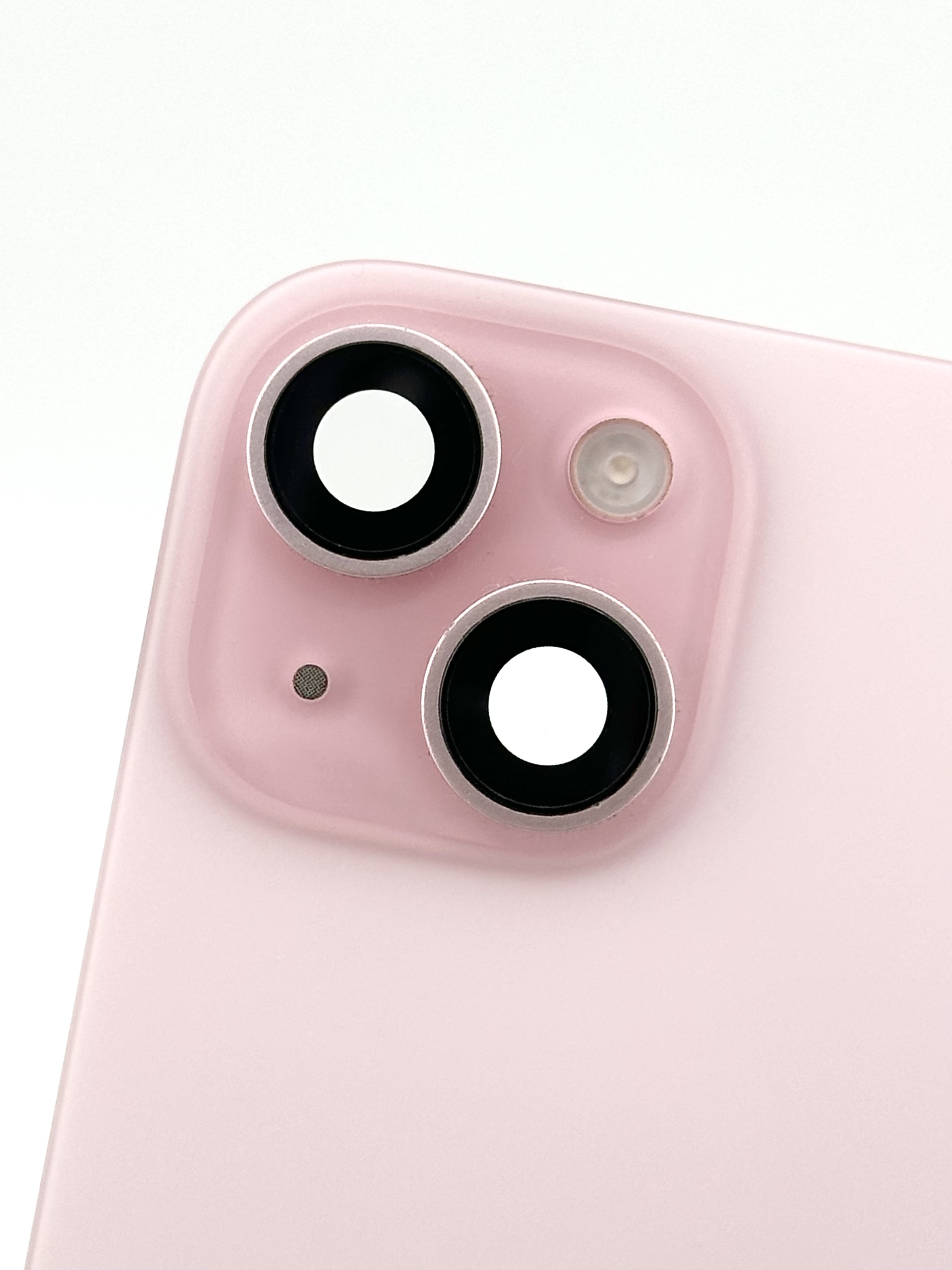 Оригинальная задняя крышка для iPhone 15 Plus (Розовая) - Снятая с устройства