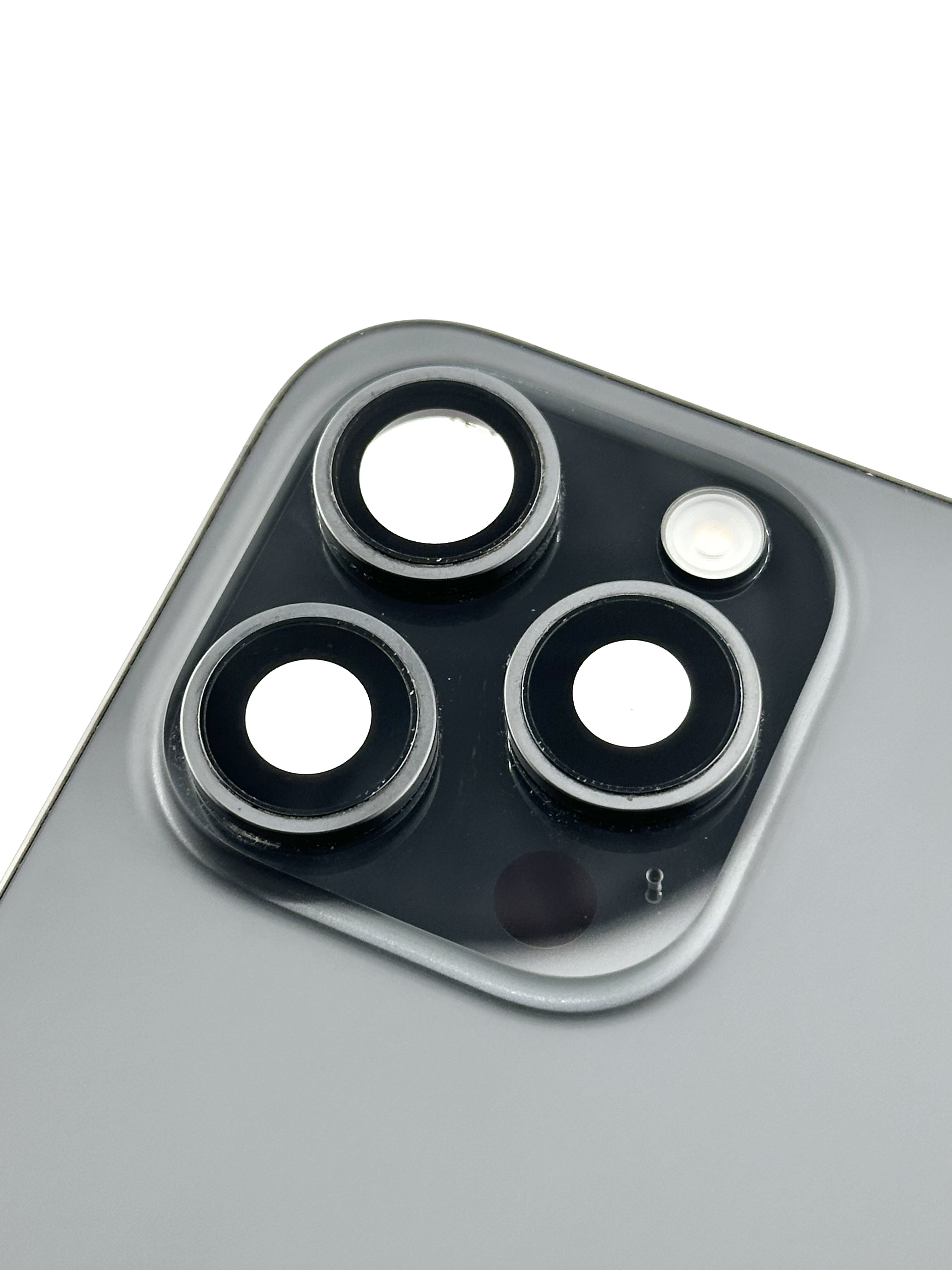 Корпус для iPhone 15 Pro Max (Чёрный) (Снятый в сборе)