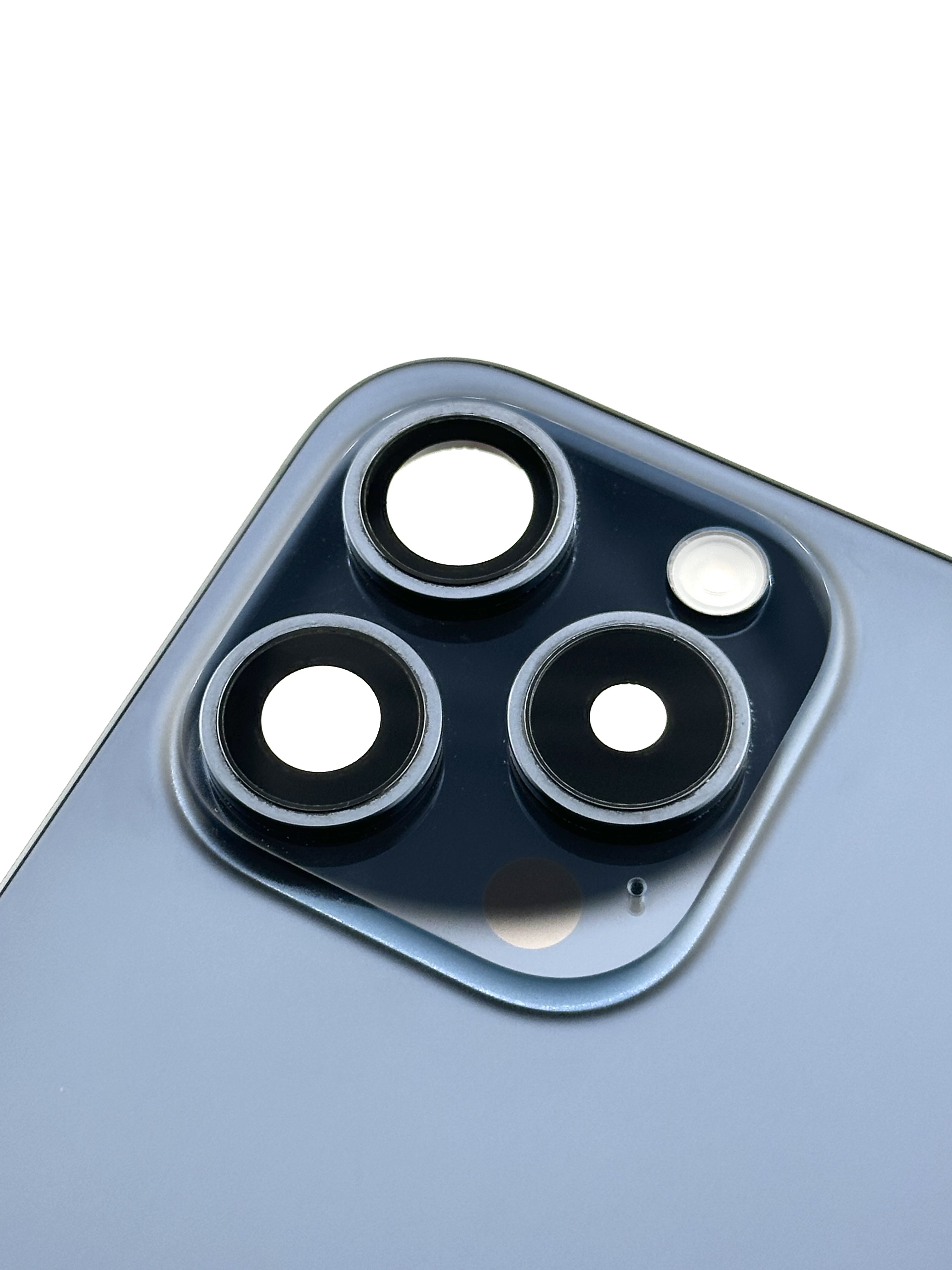 Корпус для iPhone 15 Pro (Синий) (Снятый в сборе)