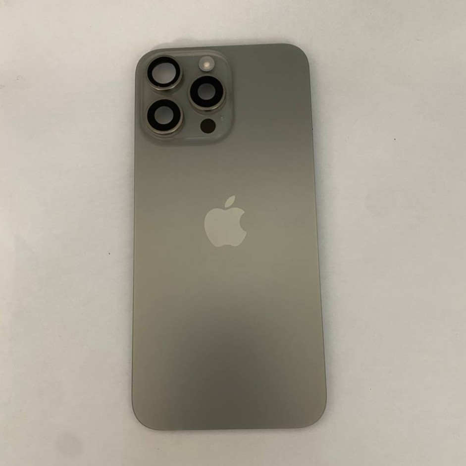 Задняя крышка (стекло)  iPhone 15 Pro Max Оригинал ( титан )