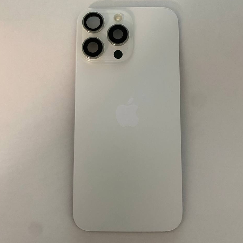 Задняя крышка (стекло)  iPhone 16 Pro Max Оригинал ( Белый )