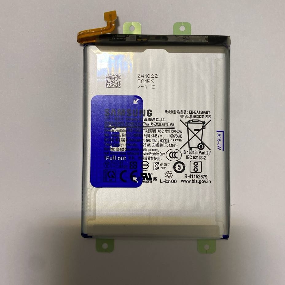 Аккумулятор Samsung A155F / A156 Galaxy A15  (EB-BA156ABY) ORIG 100% (SP)