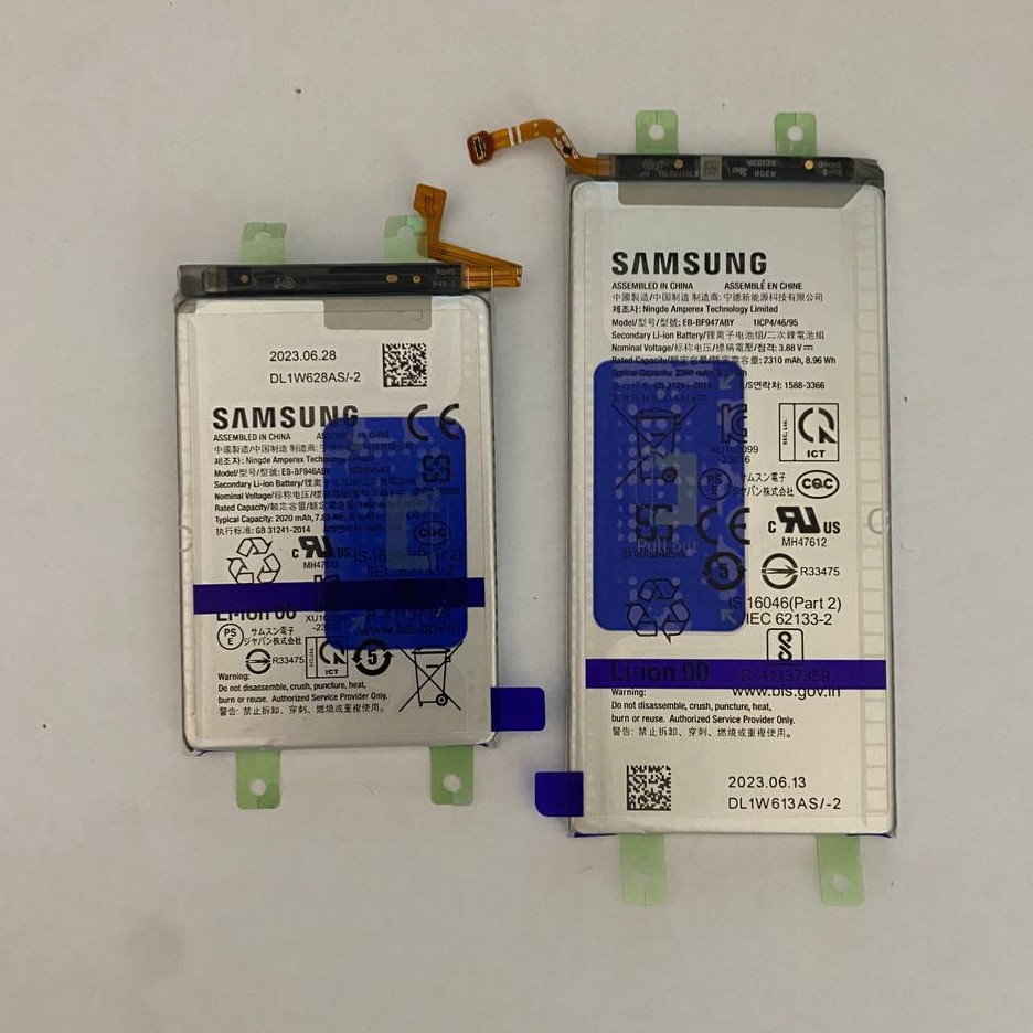 Аккумулятор (комплект из 2-х АКБ) Samsung Galaxy Z Fold 5 (EB-BF946ABY) ORIG100%