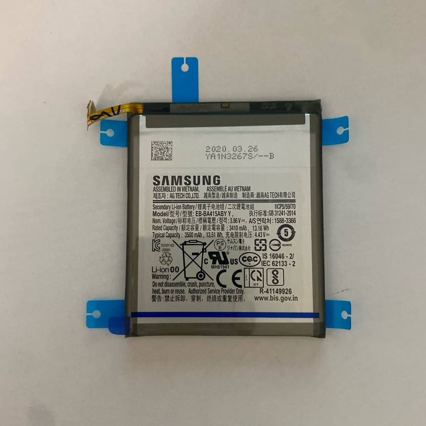 Аккумулятор Samsung A415 Galaxy A41 (EB-BA415ABY) ORIG 100% (SP)