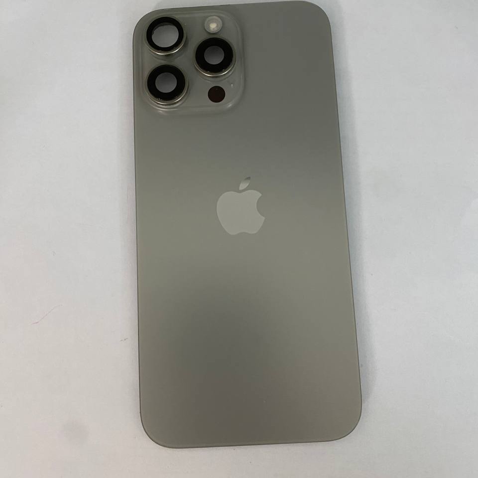 Задняя крышка (стекло)  iPhone 16 Pro Max Оригинал ( Титан )