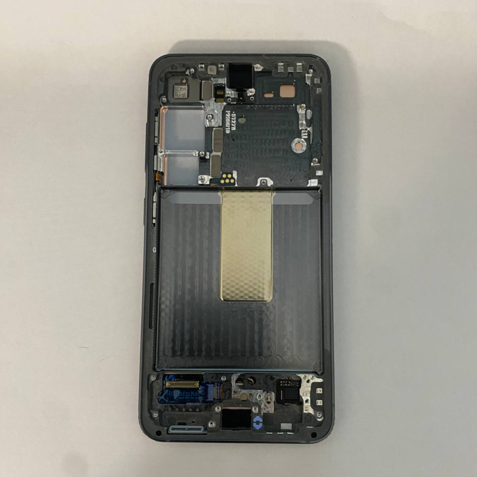 Дисплей Samsung Galaxy S23 S911 в рамке зеленый ORIG 100% (SP)