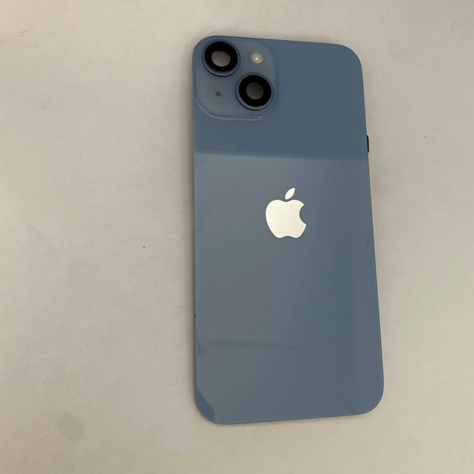Задняя крышка (стекло)  iPhone 14 Оригинал ( синий )