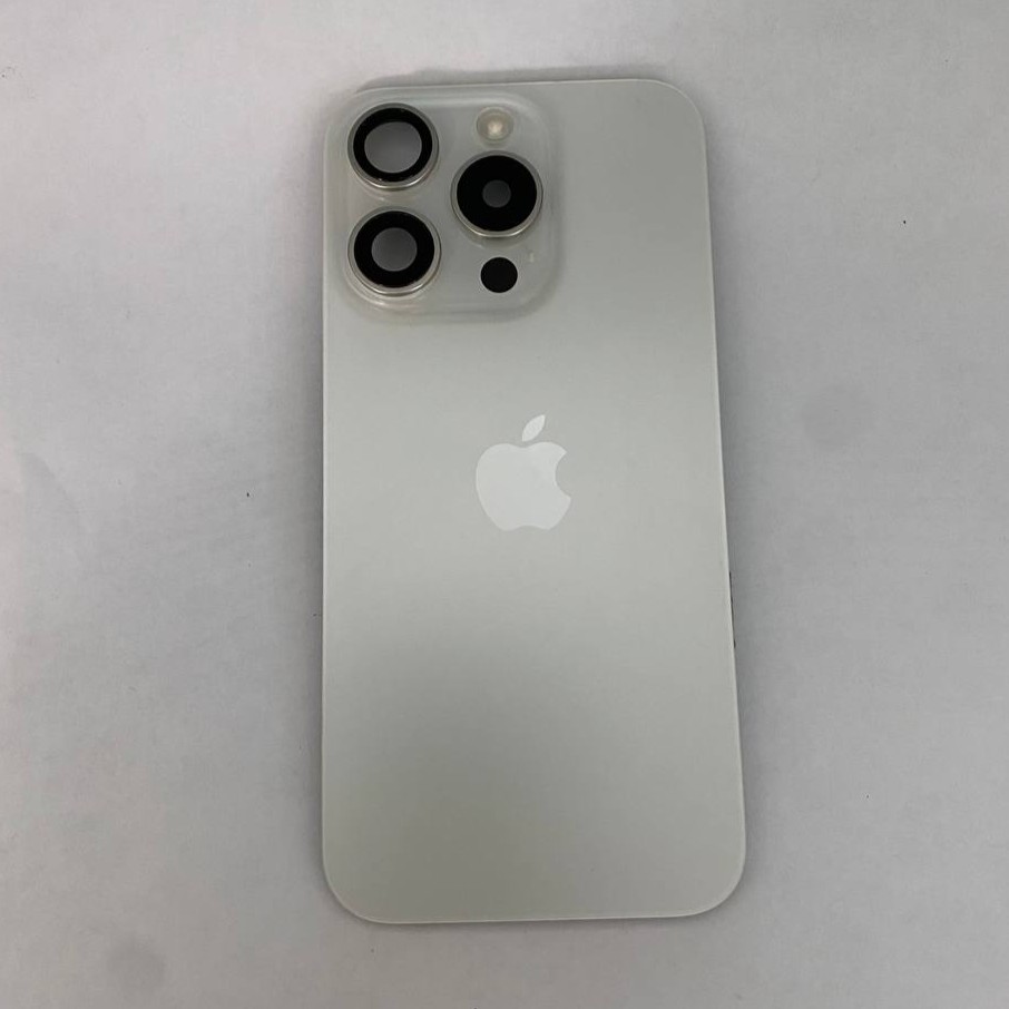 Задняя крышка (стекло)  iPhone 15 Pro Оригинал ( белый )