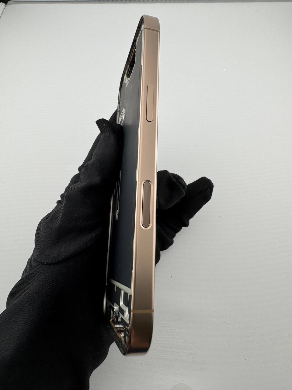 Корпус средняя часть EU iPhone 16 Pro (Desert) (A)