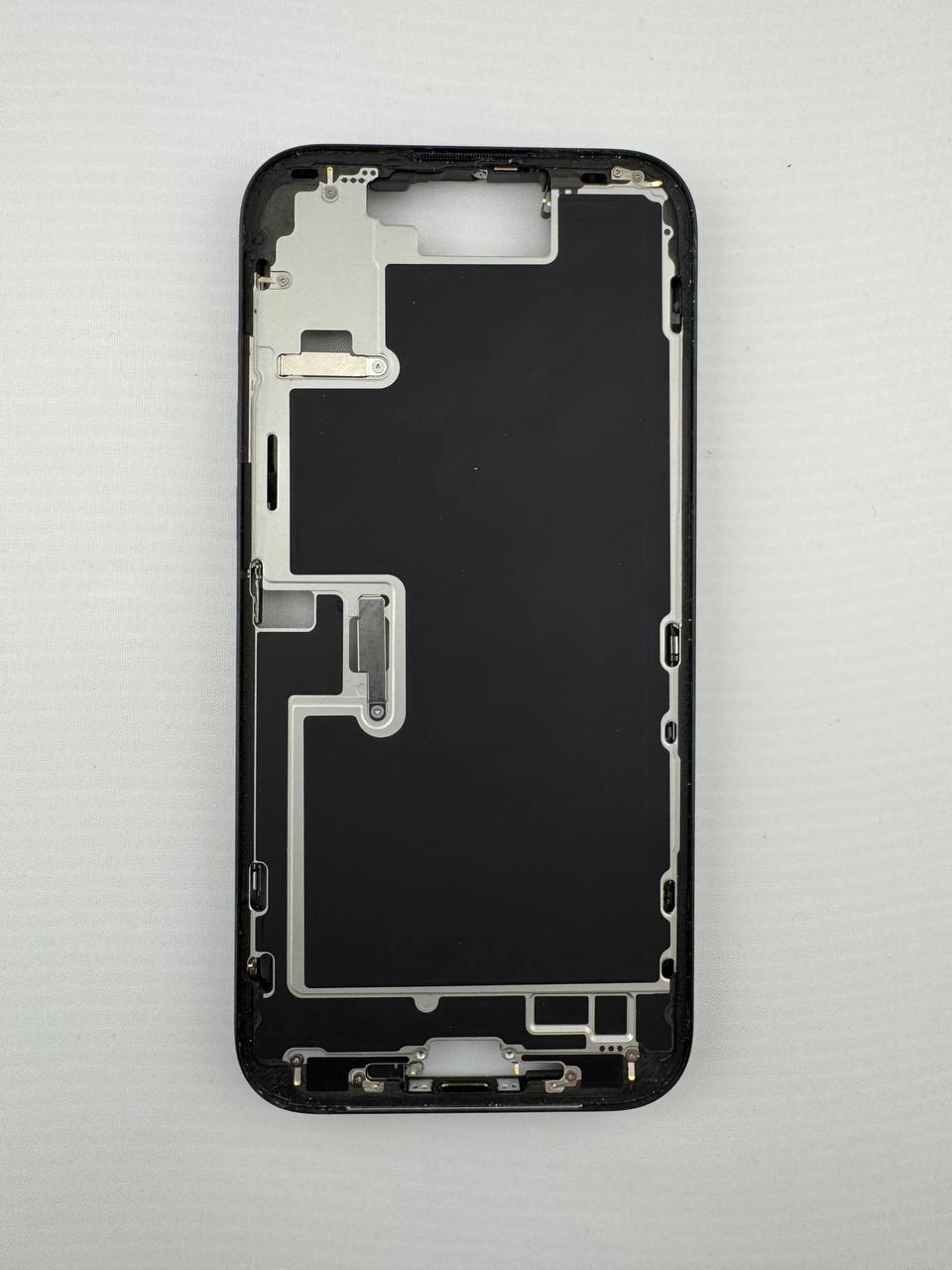 Корпус средняя часть USA iPhone 16 Pro Max (Black) (B)