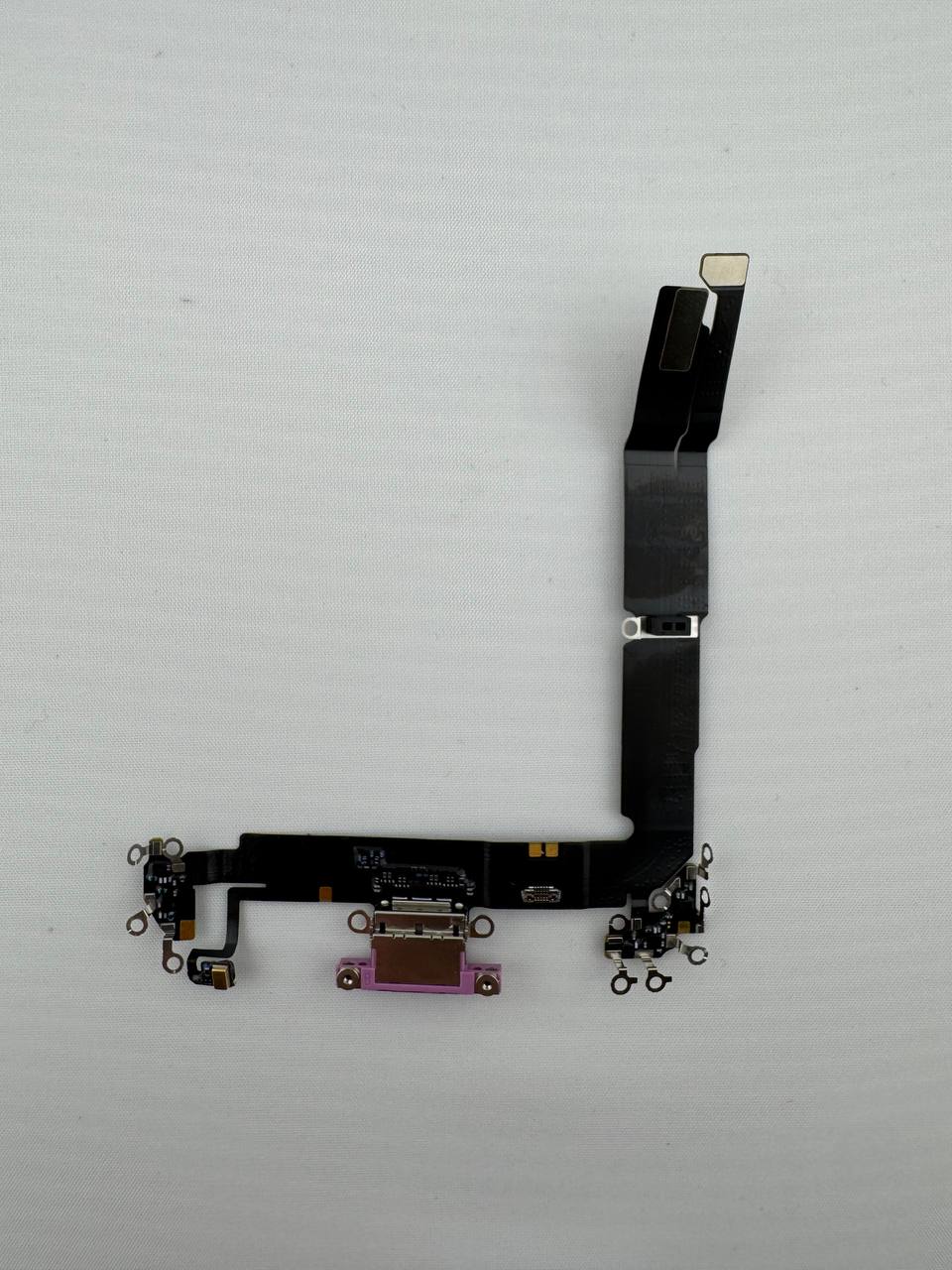 Нижний шлейф зарядки iPhone 16 Plus Pink