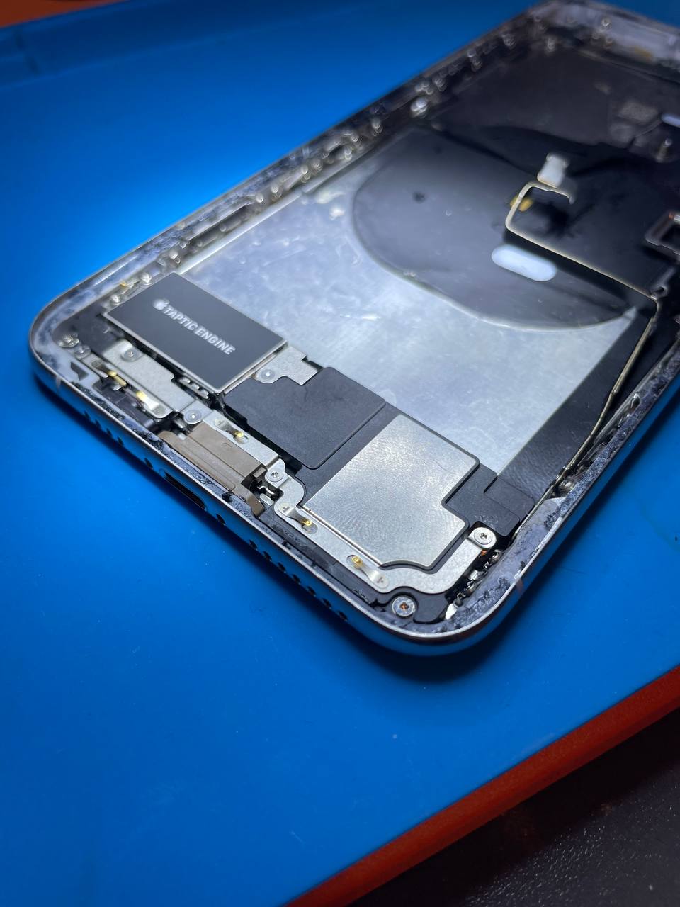 Нижний шлейф iPhone XS Max Gold ORIGINAL