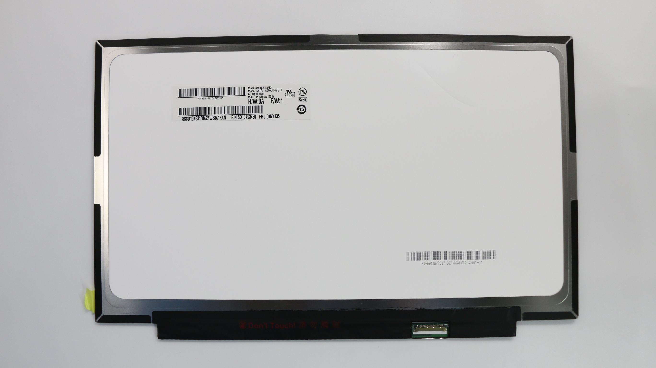 LCD AUO B140HAN03.1  300/700/72NT FOR X1 Carbon