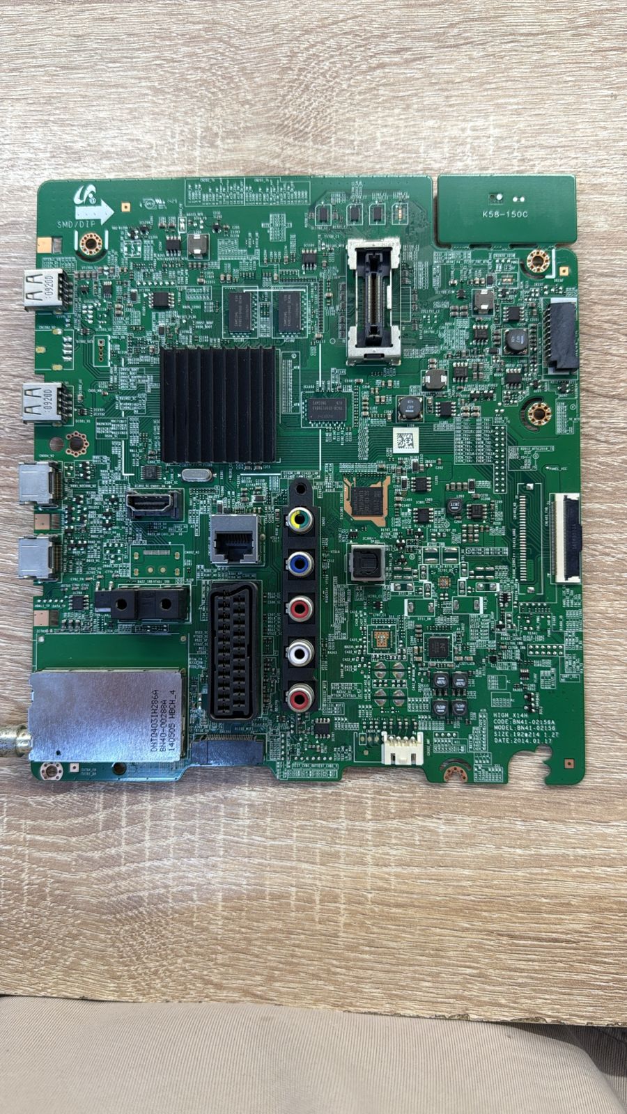 Main BN41-02156A дял Samsung Серии "H"